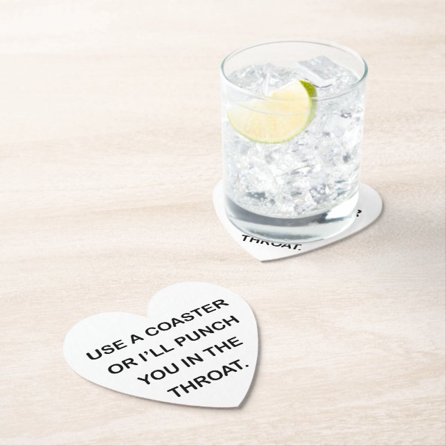 ANVÄNDA EN UNDERLÄGG ELLER SLÅR JAG DIG I HOTET. PAPPER (Insitu)