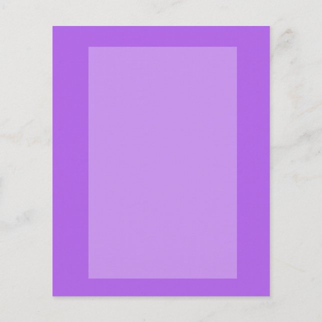 ANVÄNDA för färdighetsdesign för FLYER- eller Lett Flygblad (Baksidan)