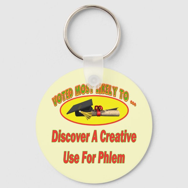 Använda för Phlem Nyckelring (Framsida)