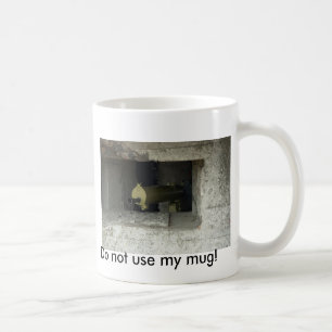 Använda inte mugg! kaffemugg