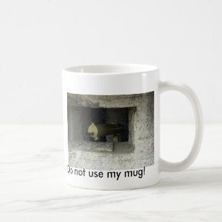 Använda inte mugg! kaffemugg