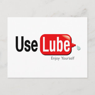 Använda Lube Vykort