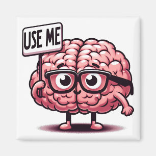 Använda Me Funny Brain Magnet
