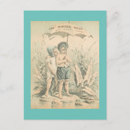 Använda Miners Soap Vykort