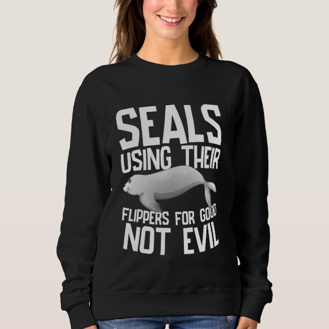 Använda sina flippor för Bra, inte för säl T Shirt (Framsida)