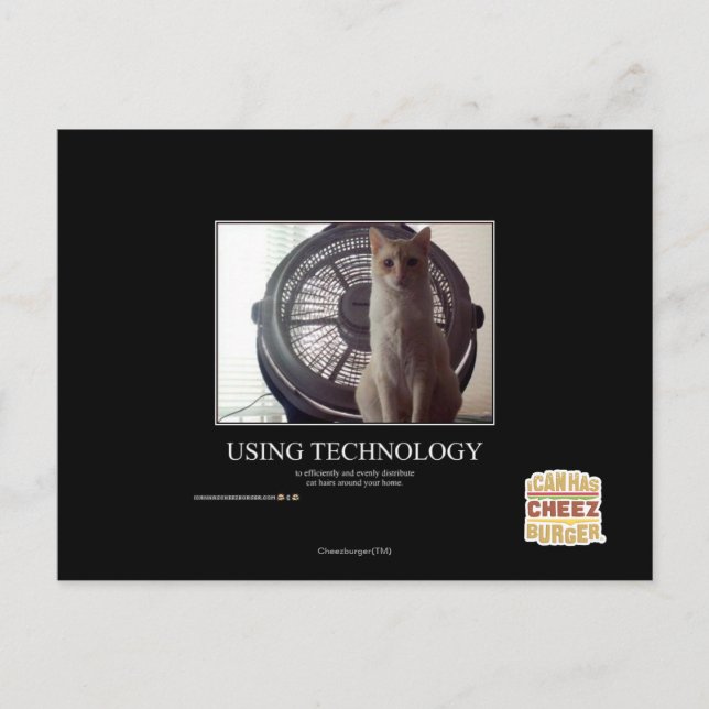 Använda teknik vykort (Framsida)