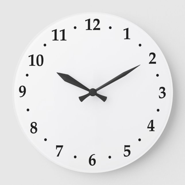 Användan Klocka nummer Ansikte-mall  Din design (Framsida)