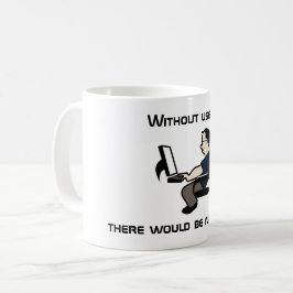 Användarfelkaffe Mugg, med bild Kaffemugg