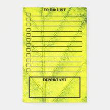 Användbar att göra-lista| Vibrant Grönt Löv| Foto