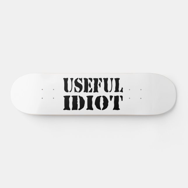 ANVÄNDBART IDIOT MINI SKATEBOARD BRÄDA 18,5 CM (Horz)