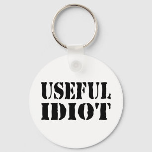 ANVÄNDBART IDIOT NYCKELRING