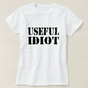 ANVÄNDBART IDIOT T SHIRT
