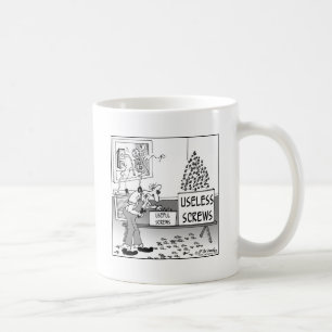 Användbart & onyttigt skruvar kaffemugg