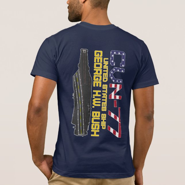 ANVÄNDER GEORGE H.W. BUSH T-Shirt (Baksida)