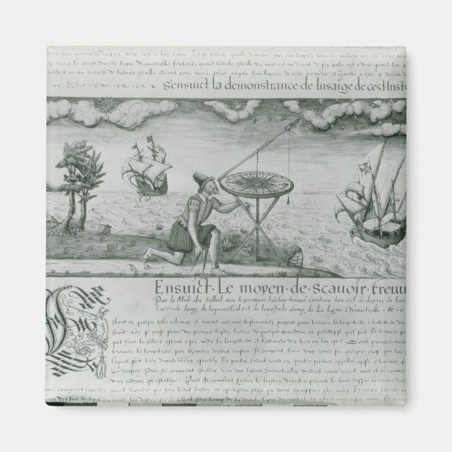 Användning av sextant magnet (Framsidan)