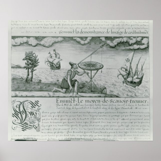 Användning av sextant poster (Framsidan)