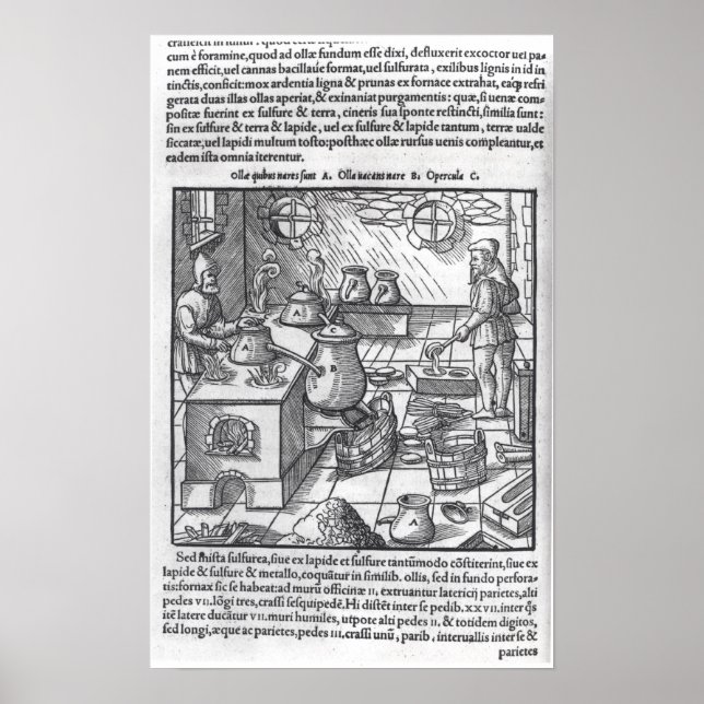 Användning av svavel poster (Framsidan)