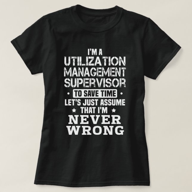 Användningsansvarig T Shirt (Design framsida)