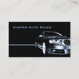 Använt bilhandlare visitkort