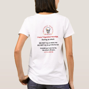 Anvisningar för attack för TrigeminalNeuralgia Tee Shirt
