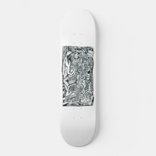 Anxiety Attack av Brian Benson Skateboard Bräda 20 Cm