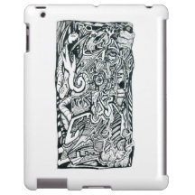 Anxiety Attack by Brian Benson, ipad case