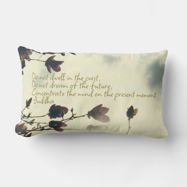 Anxiety Inspiration från Buddha Lumbarkudde (Framsida)