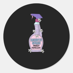 Anxiety Repellent Sticker Runt Klistermärke