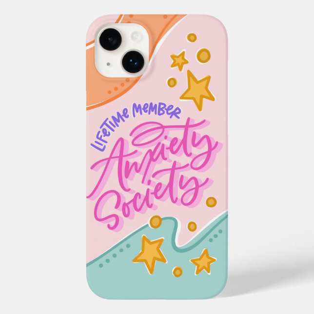 Anxiety Society Fodral-Mate iphone case (Baksida)