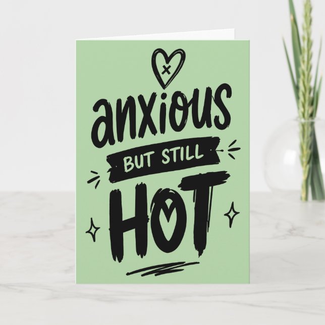 Anxious But Hot Kort (Framsida)