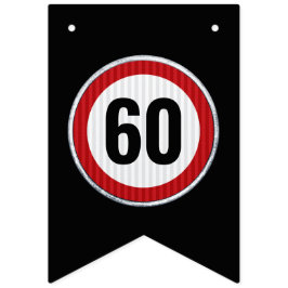 ANY AGE 60th Birthday Speed Limit Sign  Vimplar