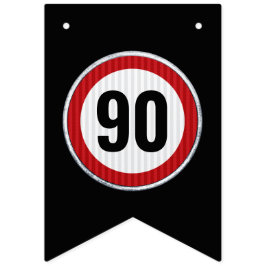 ANY AGE 90th Birthday Speed Limit Sign  Vimplar