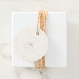 Any age pilates and prosecco birthday gåvor etiketter