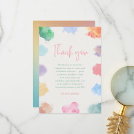 Any age sip and paint birthday  tack kort