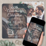 ANY-årsdag Party Elegant 2 Photo & QR-kod Spara Datumet<br><div class="desc">Meddela de glatta nyheterna om ditt kommande post-elopement party med en unik anpassningsbar-fotoövertäckning "Vi gör, vi gjorde, vi gick!" spara datuminbjudningarna. KN-koden 2 bilder, skannerbar QR och alla formuleringar i den här inbjudan är enkla att anpassa. (IMAGE PLACEMENT TIP: Ett enkelt sätt att centrera ett foto exakt som du vill...</div>
