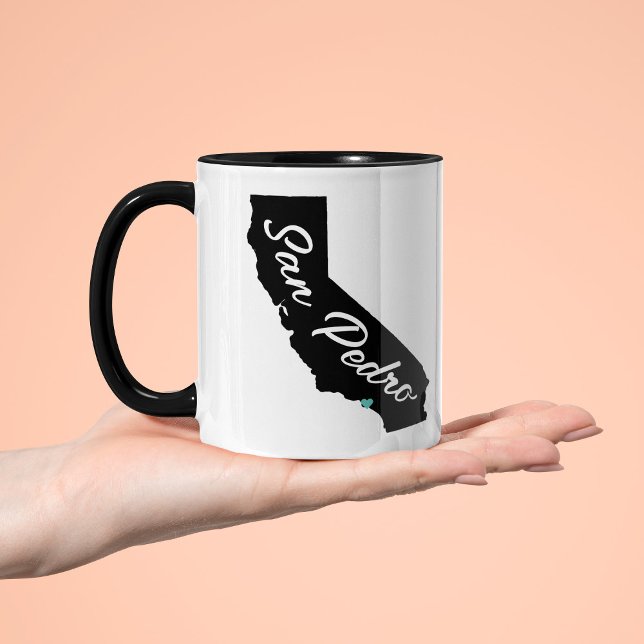 Any City Southern California Heart Kaffemugg (Skapare uppladdad)