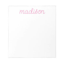 Any Färg - Personlig Script Cute Namn Anteckningsb