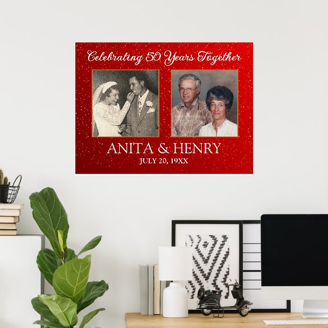Any Year Anniversary Hanging Poster (Hemmakontoret)