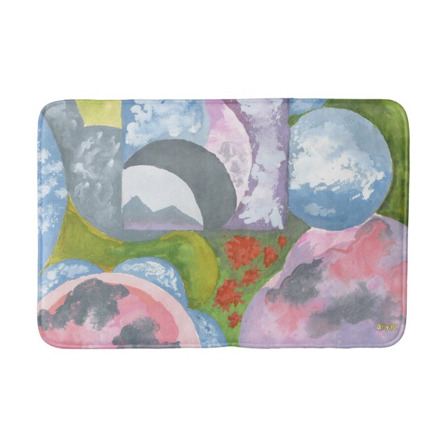 AnyaC:s övervakning av folkkonst Badrumsmatta (Framsidan)