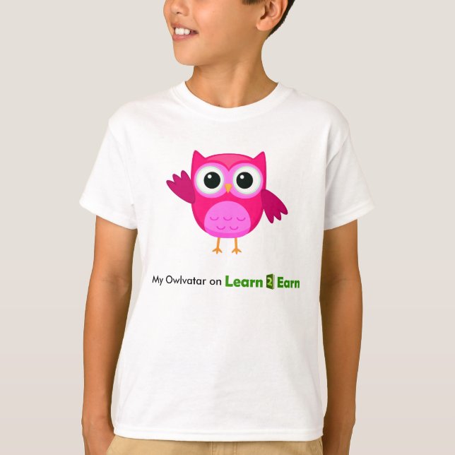 Anyas Owlvatar T-tröja T Shirt (Framsida)