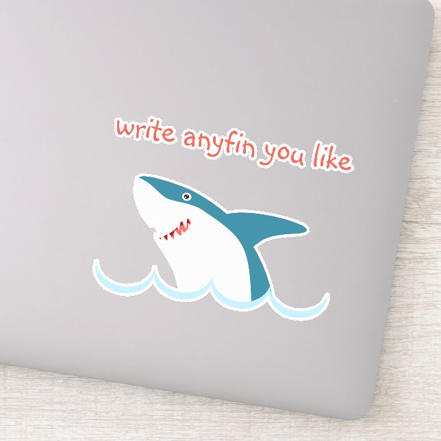 Anyfin Klistermärken (Detalj)