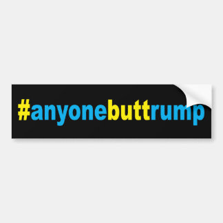 #anyonebuttrump bildekal