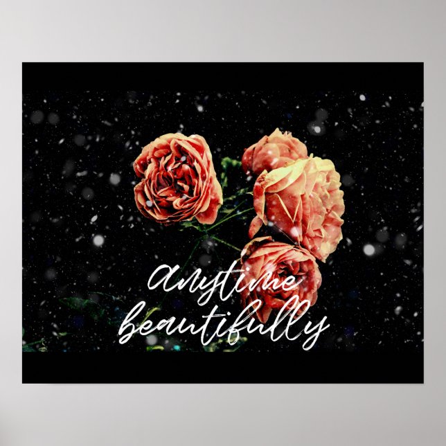 Anytime Beautifully Poster (Framsidan)