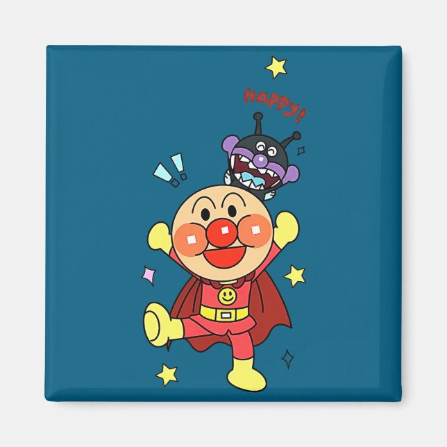 Anyway Anpanman Nya  Magnet (Framsidan)