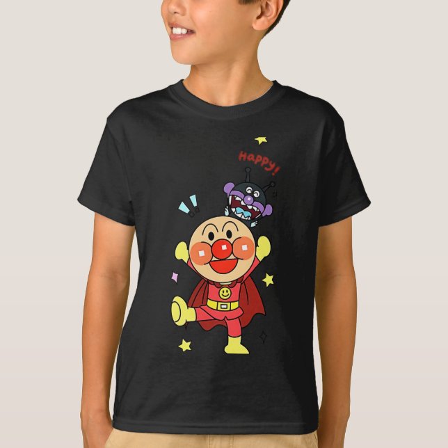 Anyway Anpanman Nya  T Shirt (Framsida)