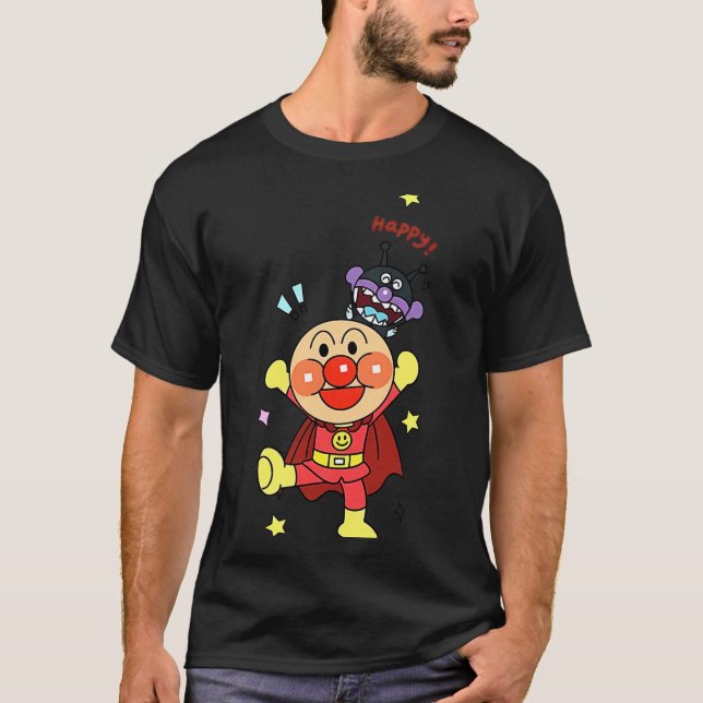 Anyway Anpanman Nya  T Shirt (Framsida)