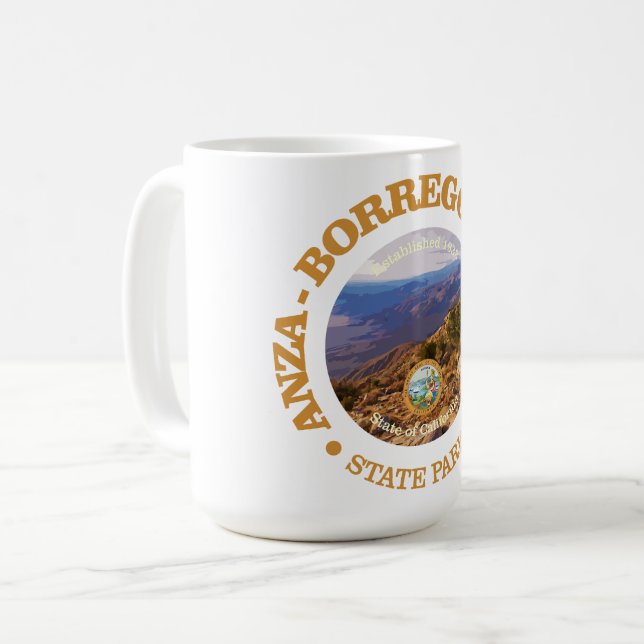 Anza-Borrego Desert SP Kaffemugg (Framsida vänster)