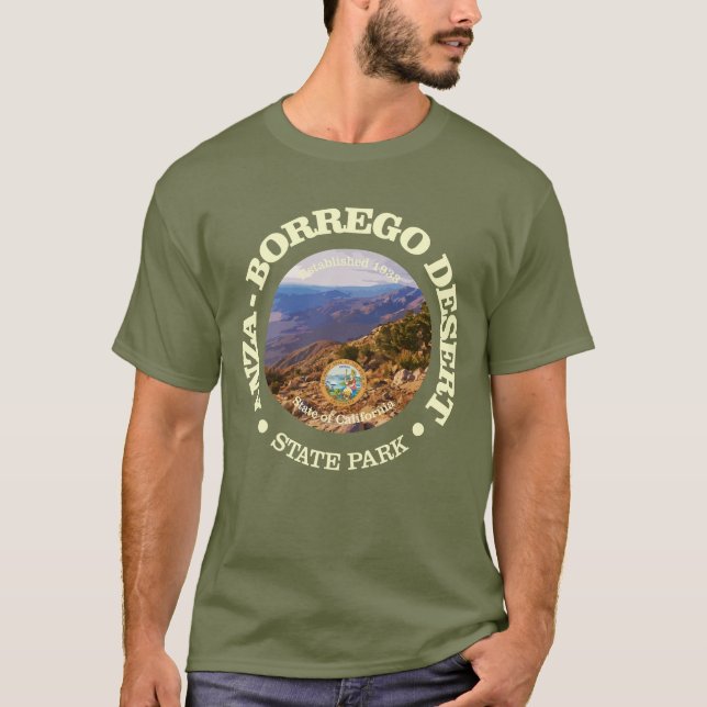 Anza-Borrego Desert SP T Shirt (Framsida)