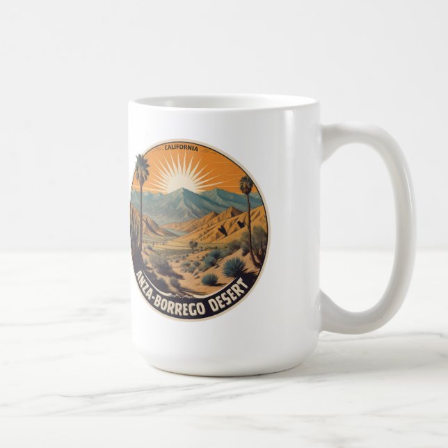 Anza-Borrego Desert State Park California Kaffemugg (Höger)