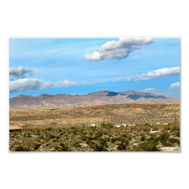 Anza Borrego Desert State Park Fototryck (Framsidan)